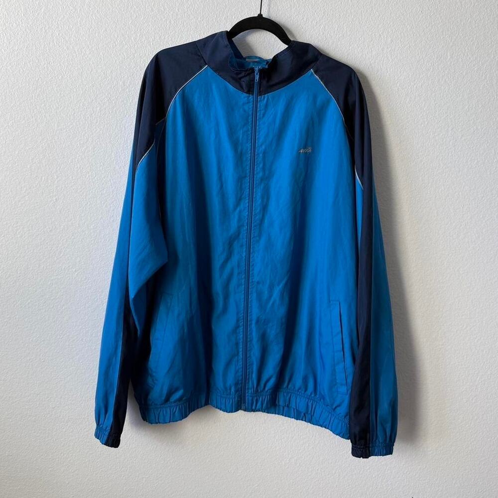 Vintage blue Windbreaker